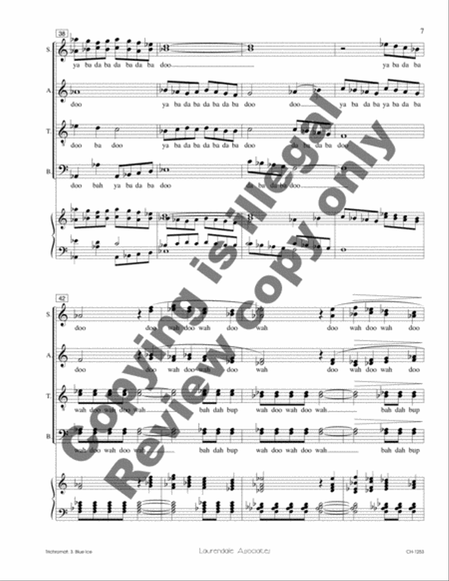 Blue Ice Divisi scores gallery preview page 7
