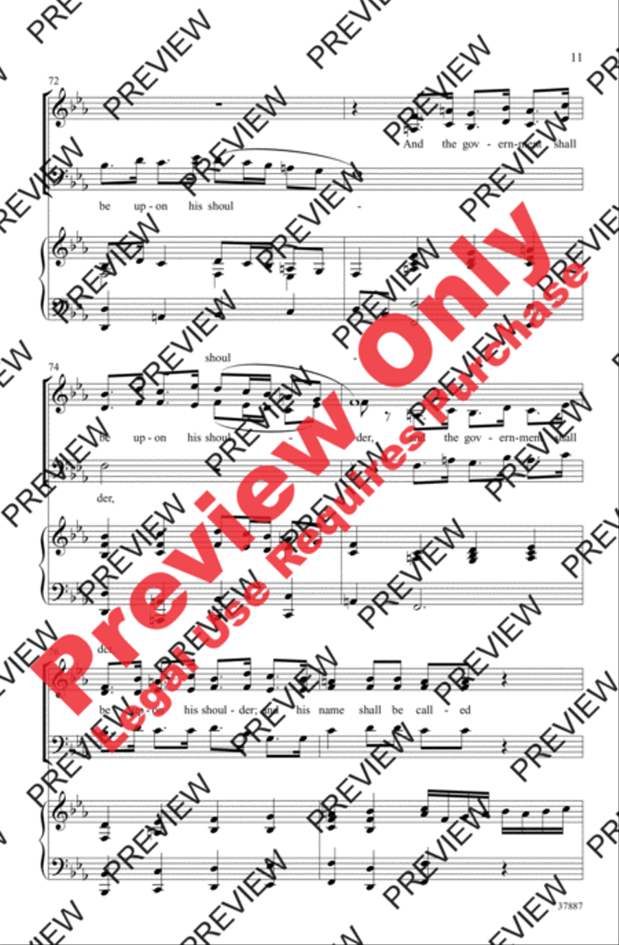 A Classic Christmas 3-Part scores gallery preview page 11