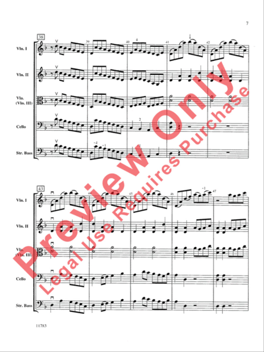 Arlington Sketches String Orchestra scores gallery preview page 8