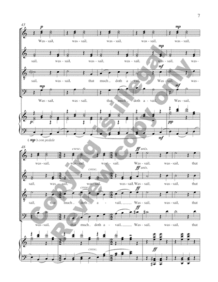 Carols of the Nativity: 6. Wassail (Choral Score) image number null