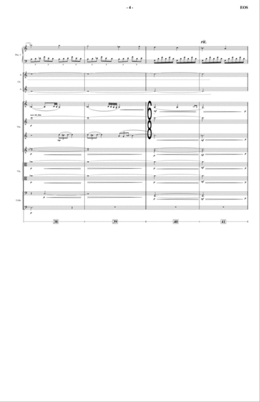 THE QUIET HEART THE QUIET HEART Full Orchestra scores gallery preview page 6