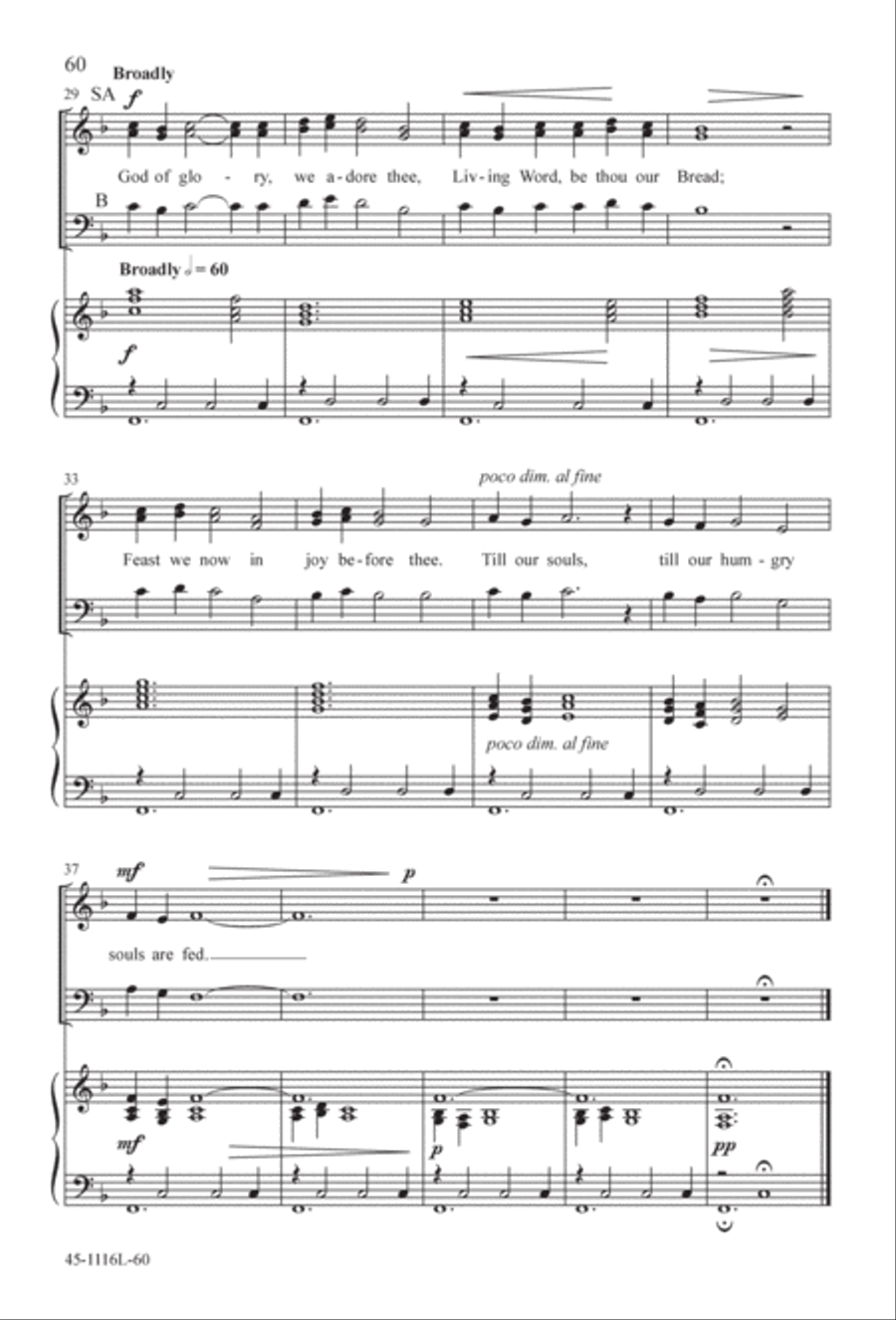 12 Anthems for about 12 Singers 3-Part scores gallery preview page 60