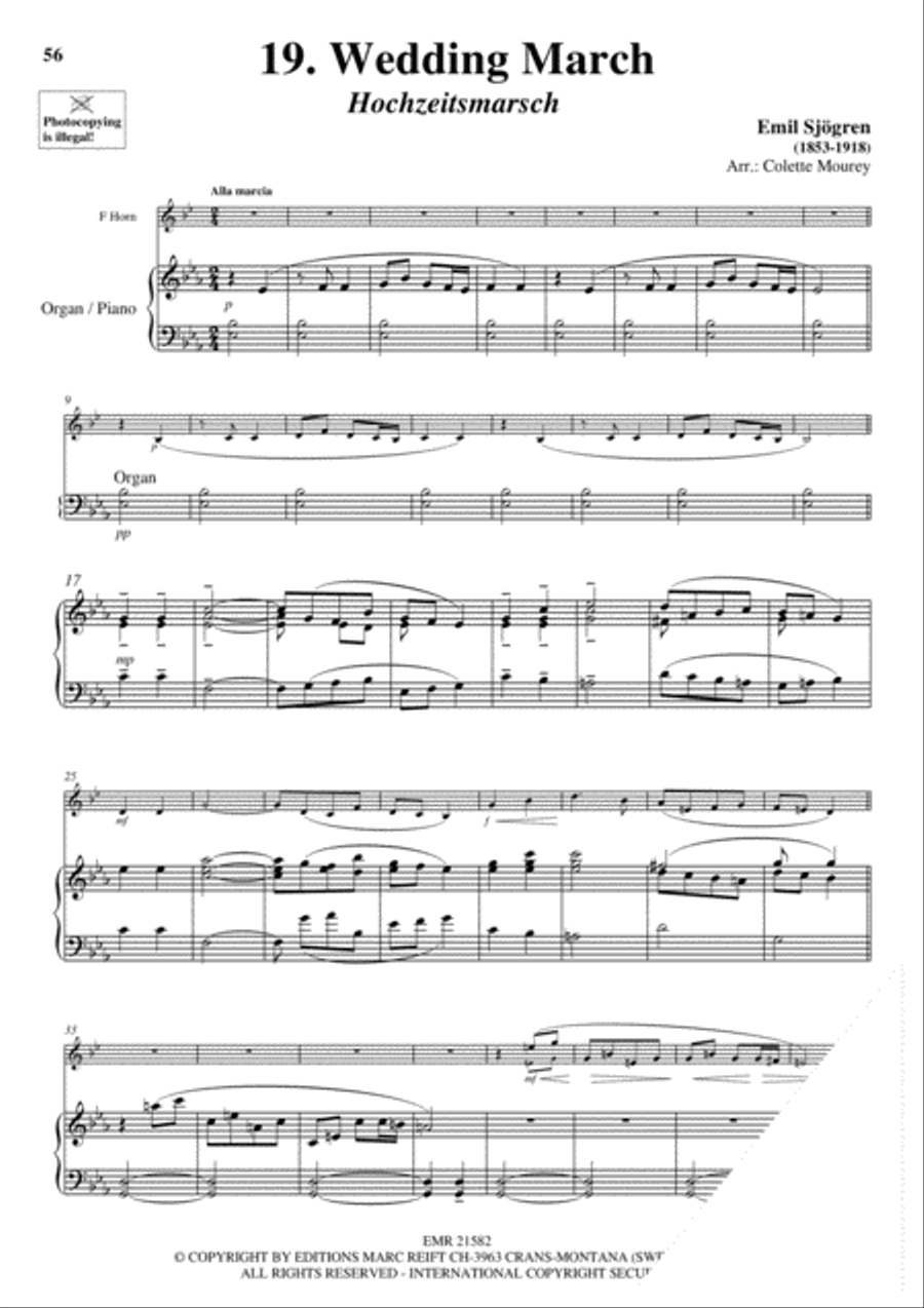 20 Greatest Wedding Solos Organ scores gallery preview page 21