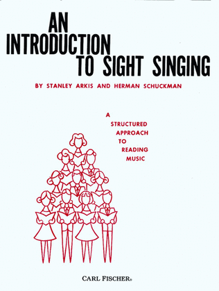 Book cover for An Introduction To Sight Singing
