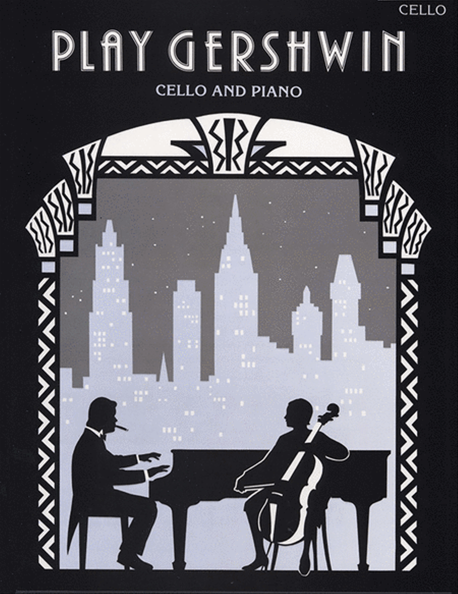 Play Gershwin for Cello Piano Accompaniment scores gallery preview page 1