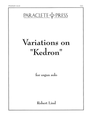 Book cover for Variations on "Kedron"