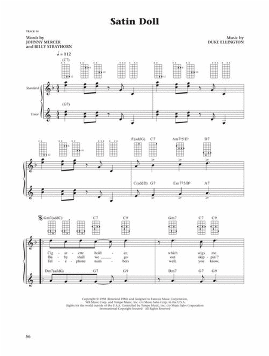 Jumpin' Jim's Ukulele Masters: Lyle Ritz Solos Ukulele scores gallery preview page 8