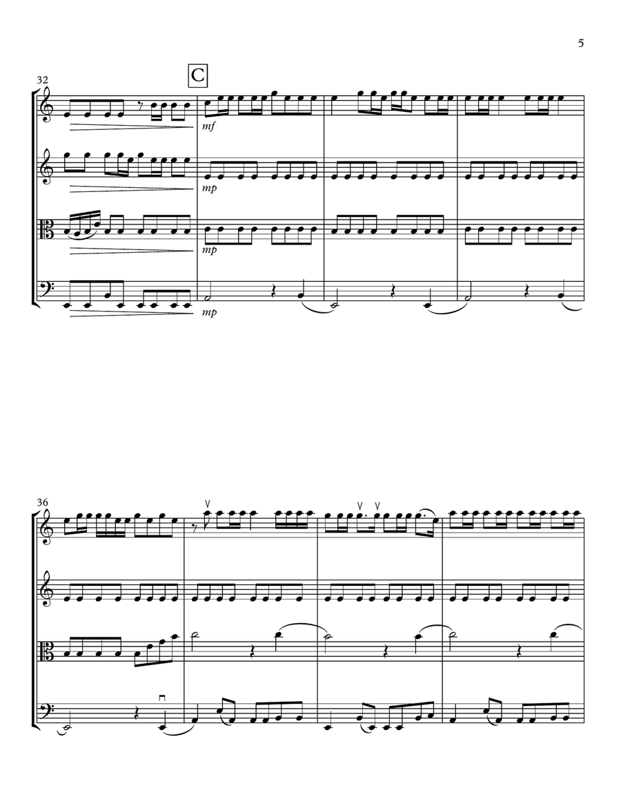 Still D.r.e. String Quartet scores gallery preview page 5