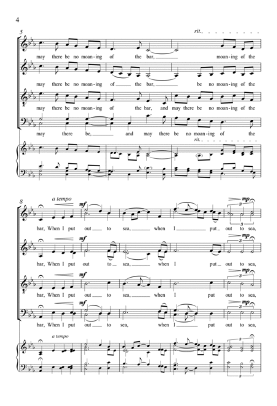 Crossing the Bar Divisi scores gallery preview page 2
