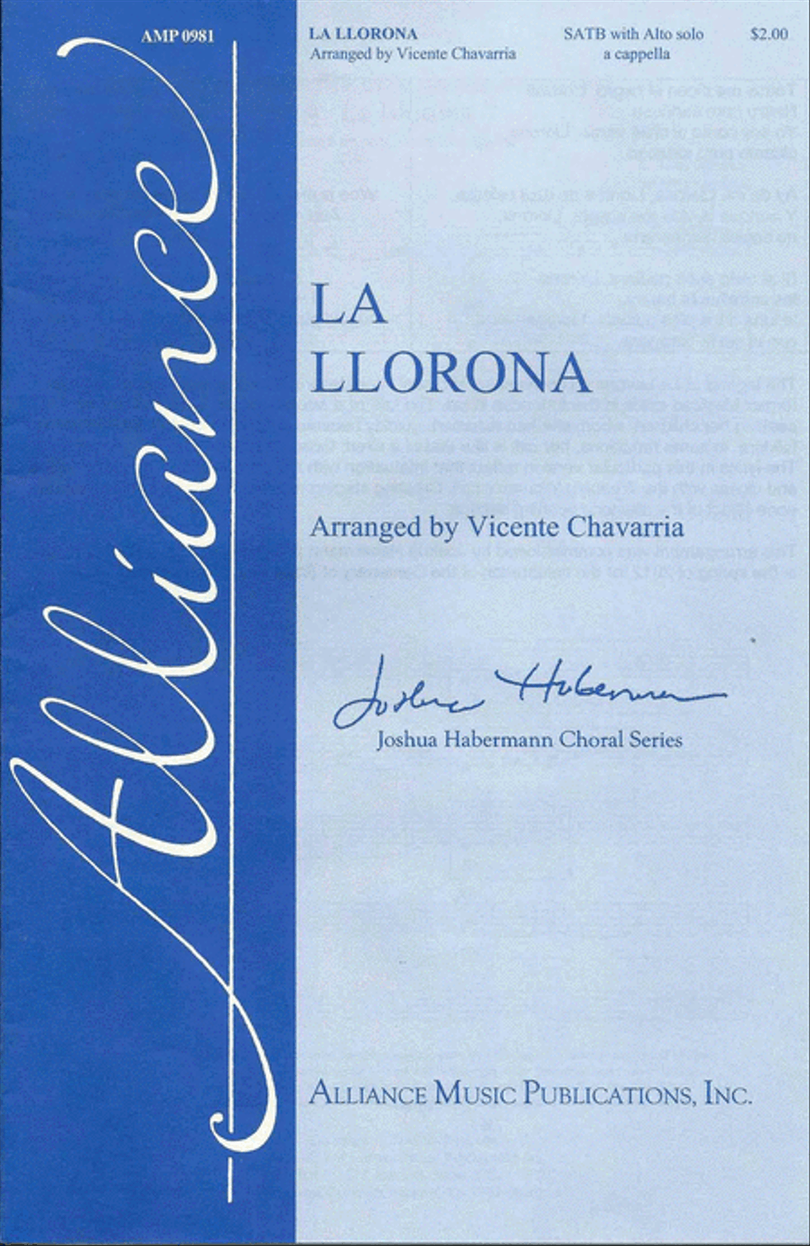 La Llorona 4-Part scores gallery preview page 1