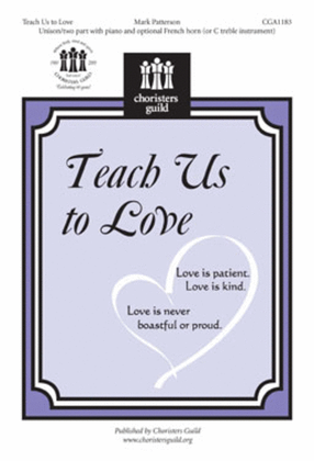 Book cover for Teach Us to Love