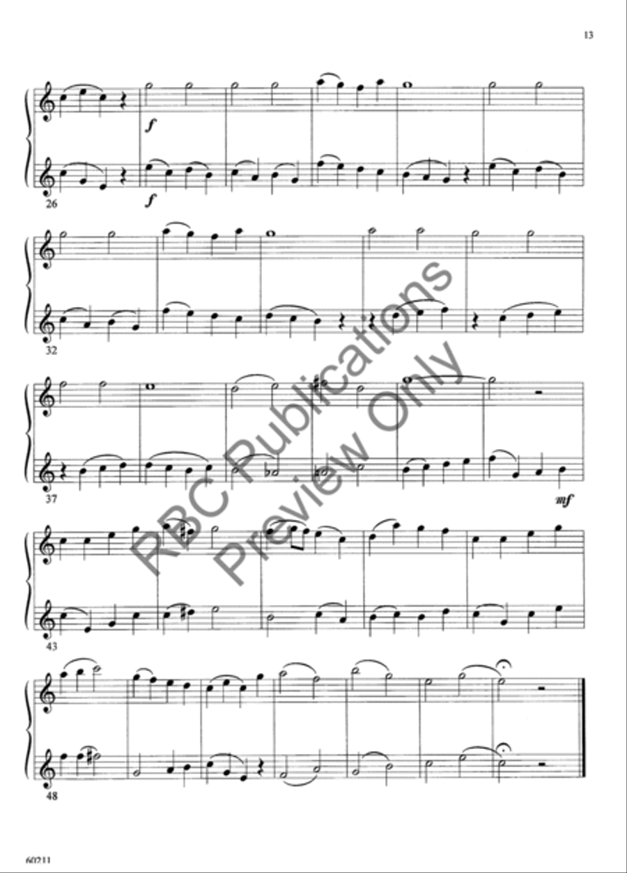 Clarinet Duets Vol 1 Choir scores gallery preview page 16