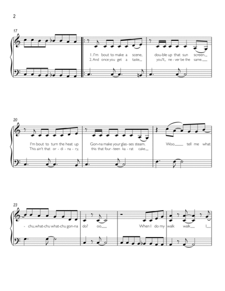 Made You Look – Meghan Trainor Sheet music for Piano (Solo)