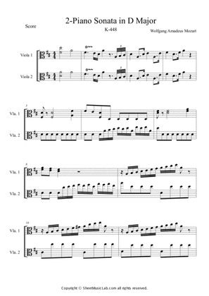 2 Piano Sonata in D Major K.448