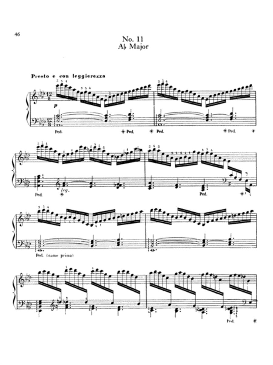 Moszkowski: Fifteen Études de Virtuosité, Op. 72 Piano Solo scores gallery preview page 1