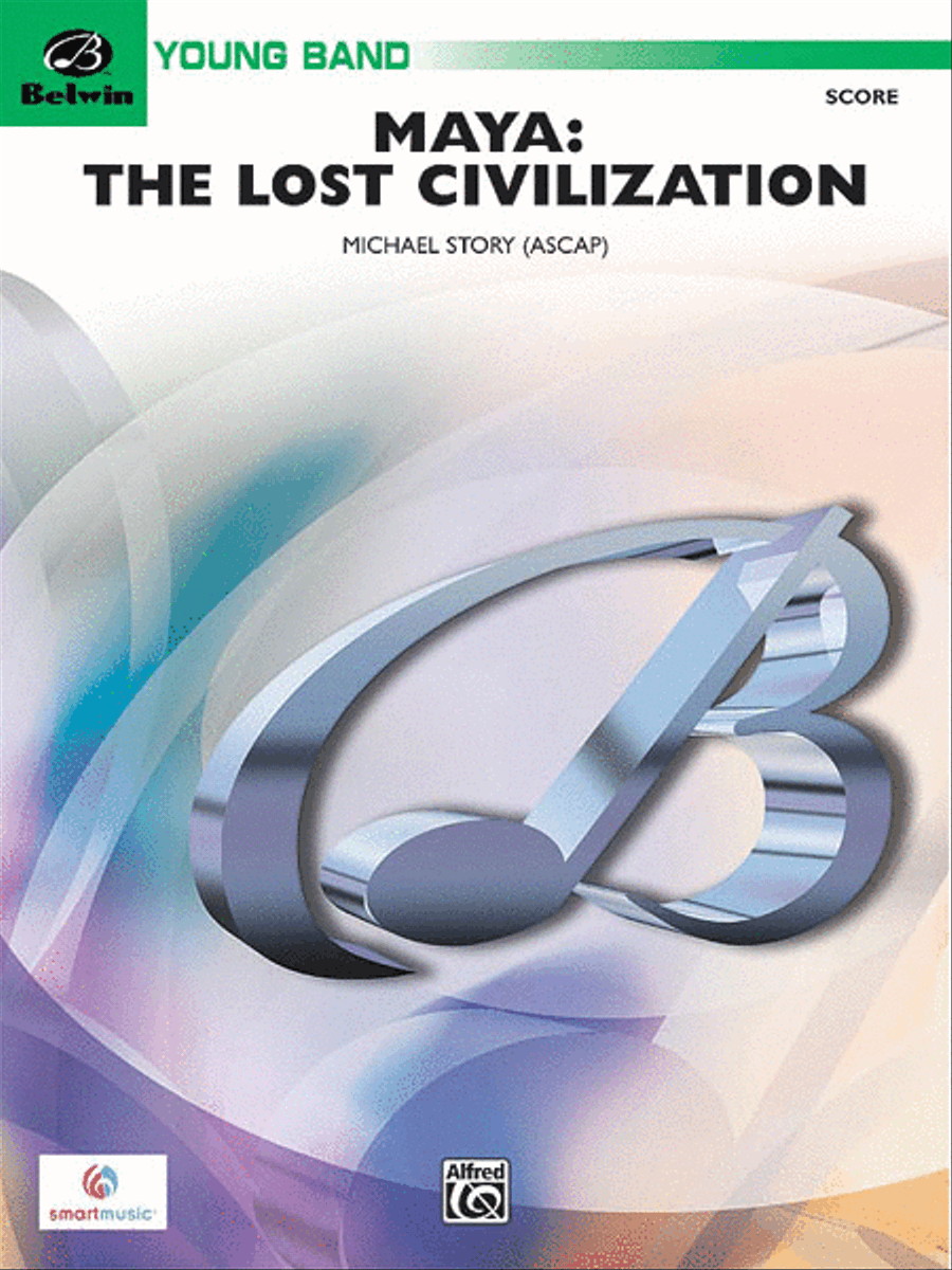 Maya: The Lost Civilization Concert Band scores gallery preview page 1