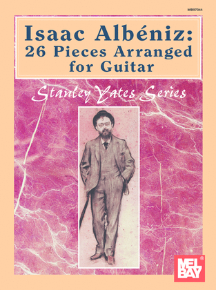 Book cover for Isaac Albeniz: 26 Pieces Arranged for Guitar