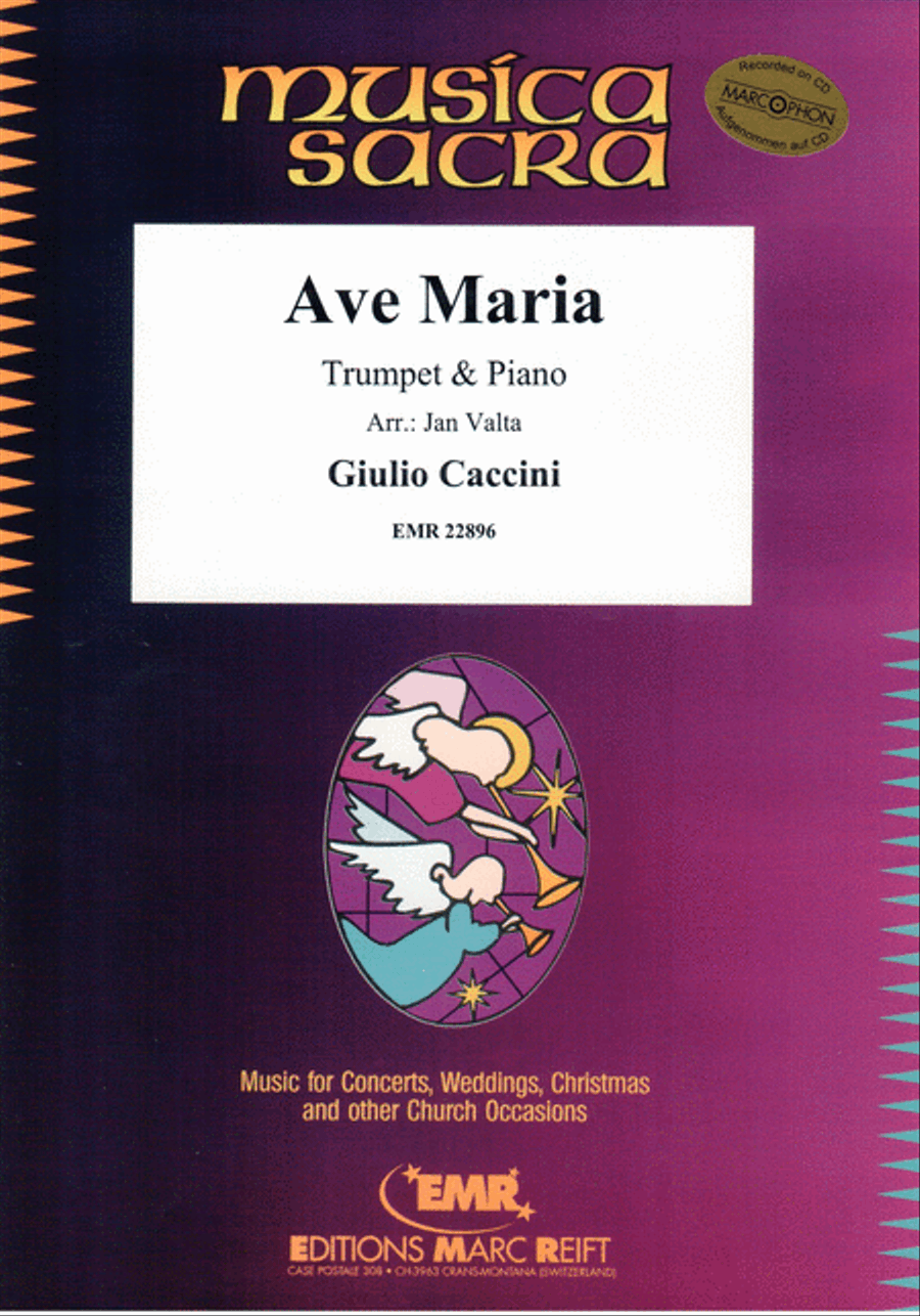 Ave Maria Trumpet Solo scores gallery preview page 1