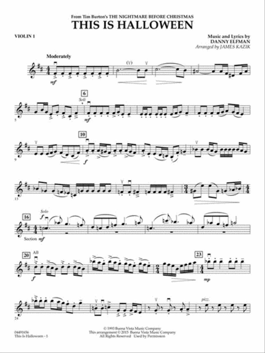 This Is Halloween This Is Halloween String Orchestra scores gallery preview page 4