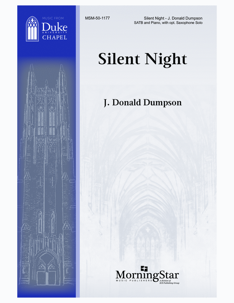 Silent Night 4-Part scores gallery preview page 1