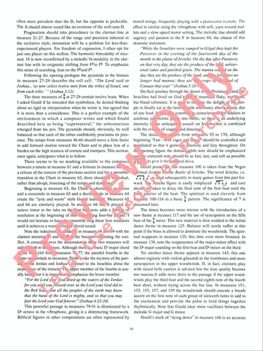 Jericho Concert Band scores gallery preview page 4