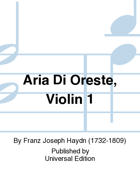 Aria Di Oreste, Violin 1