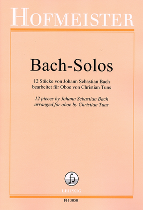Book cover for Bach-Solos