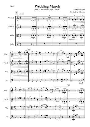 Wedding March from a Midsummer Night's Dream (Mendelssohn)