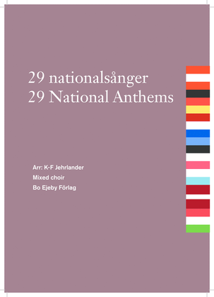 29 Nationalsånger