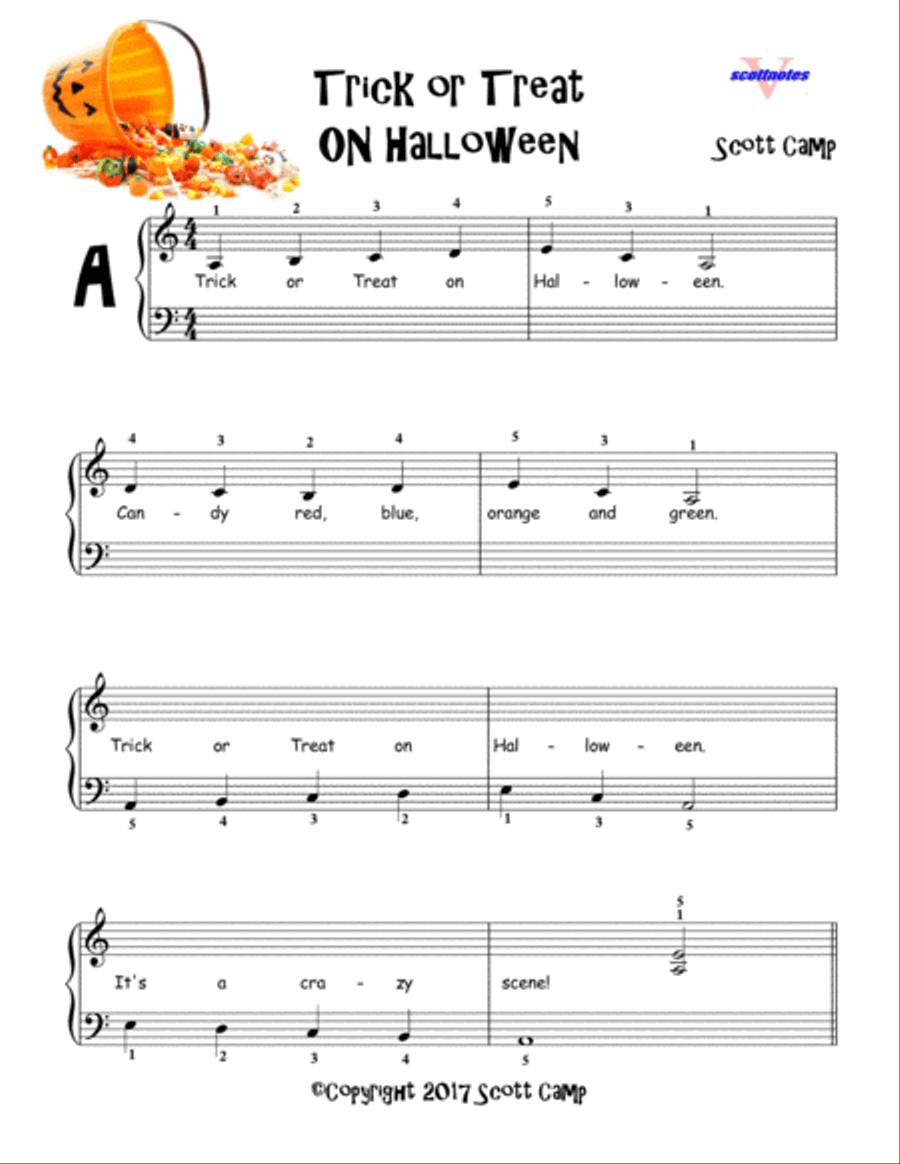 Best Halloween Collection COMPLETE for First, Second (and 3rd) Year Piano Piano Method scores gallery preview page 2