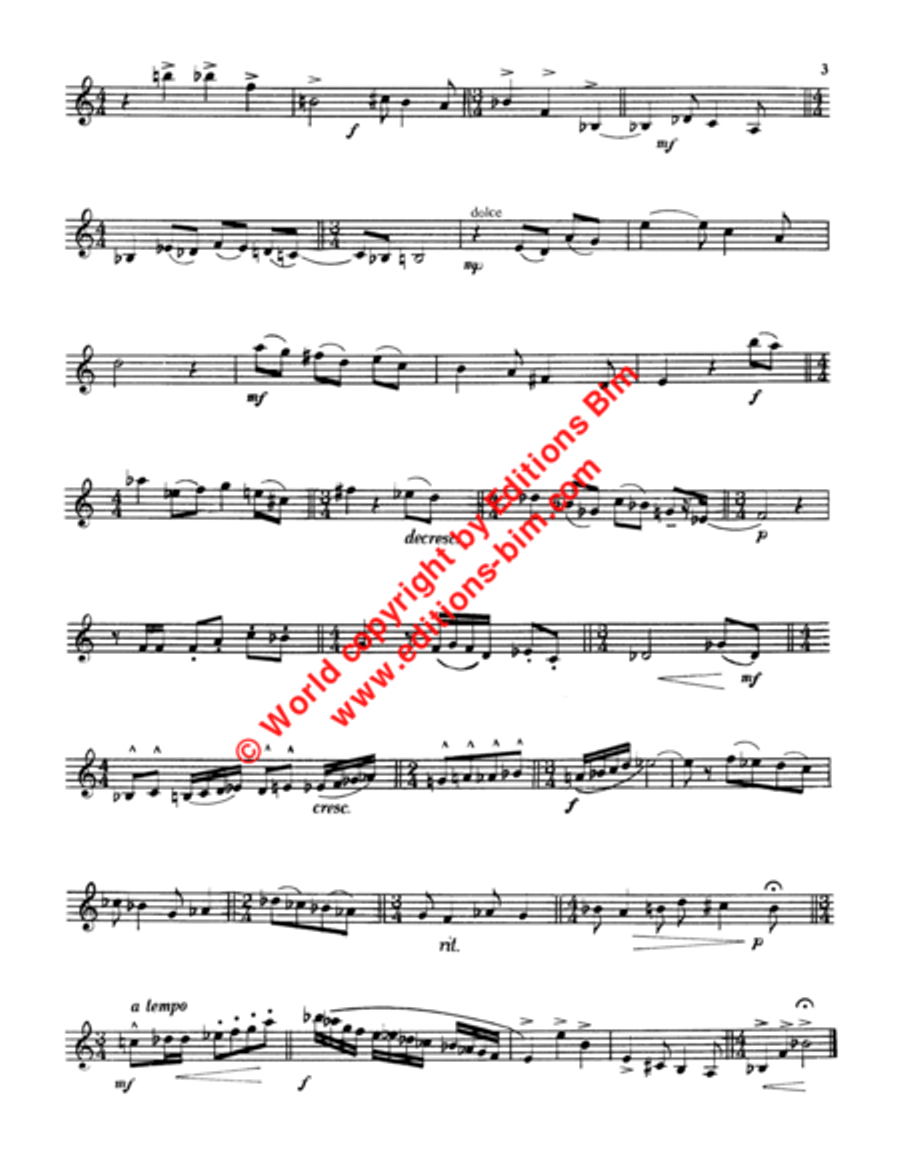 Sonatina Sonatina Trumpet Solo scores gallery preview page 4