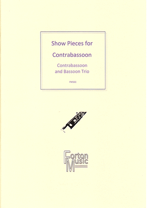 Book cover for Show Pieces for Contrabassoon