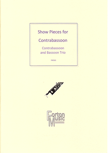 Show Pieces for Contrabassoon