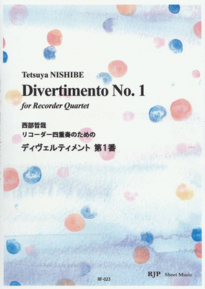 Divertimento No. 1 for Recorder Quartet