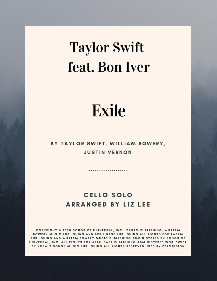 Exile Cello Solo scores gallery preview page 1