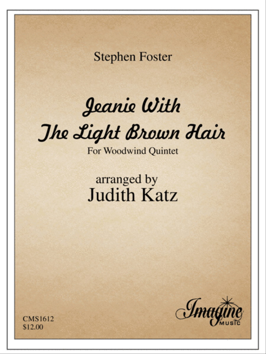 Jeanie with the Light Brown Hair Woodwind Quintet scores gallery preview page 1