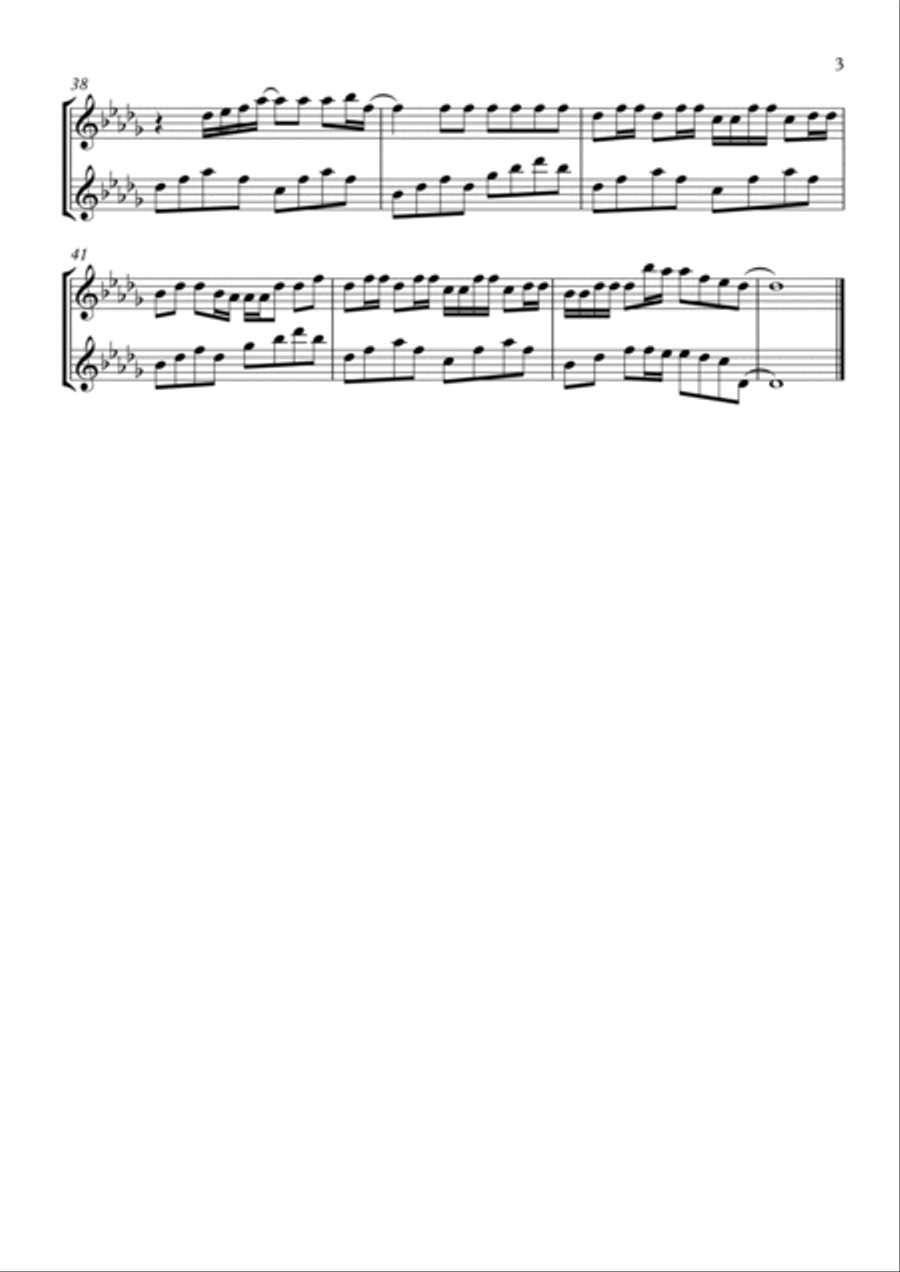 Abcdefu Woodwind Duet scores gallery preview page 3
