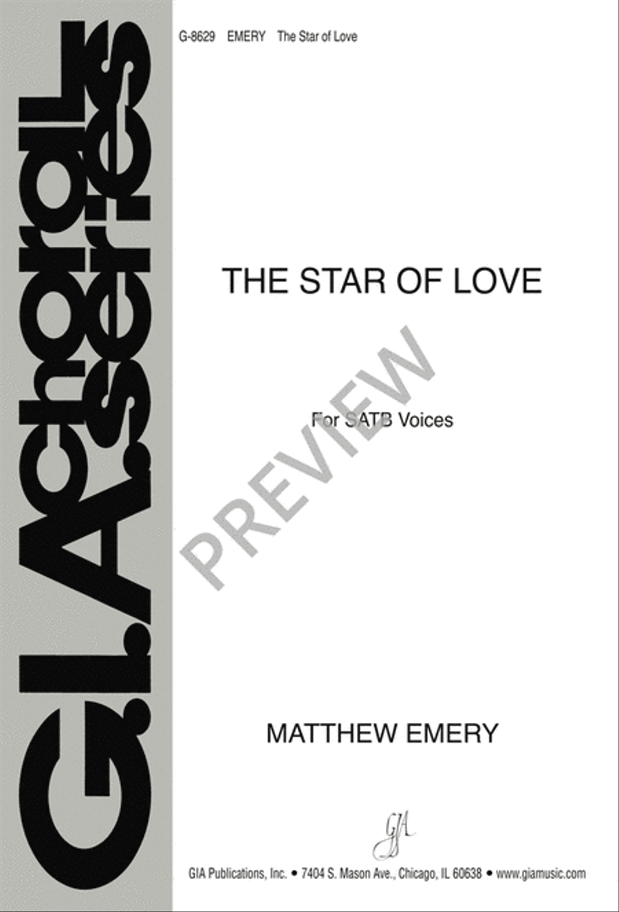 The Star of Love 4-Part scores gallery preview page 2