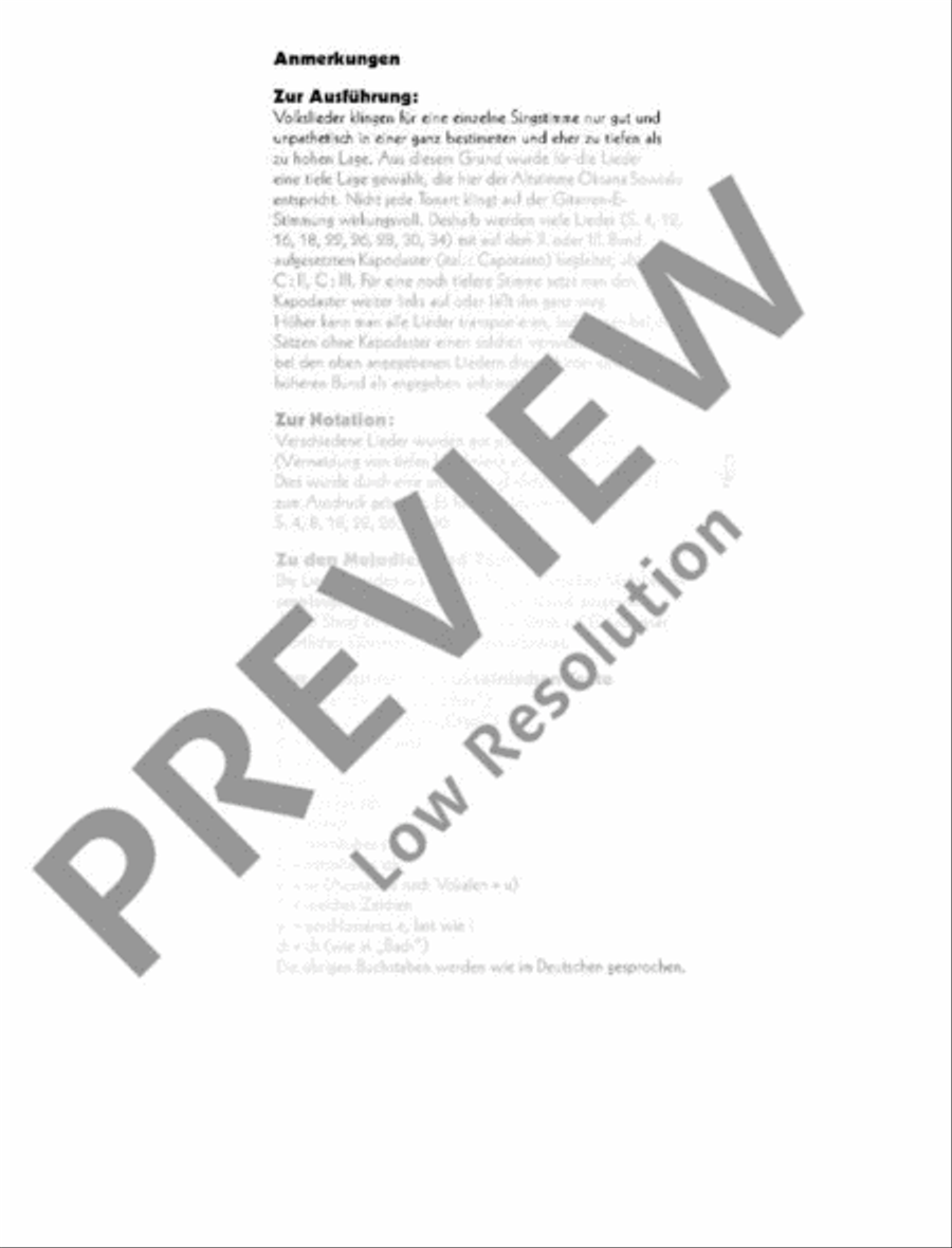 Ukrainische Volksweisen High Voice scores gallery preview page 4