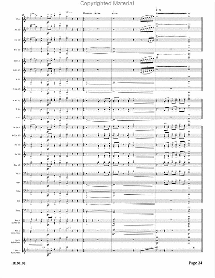 Gazebo Portraits Concert Band scores gallery preview page 27