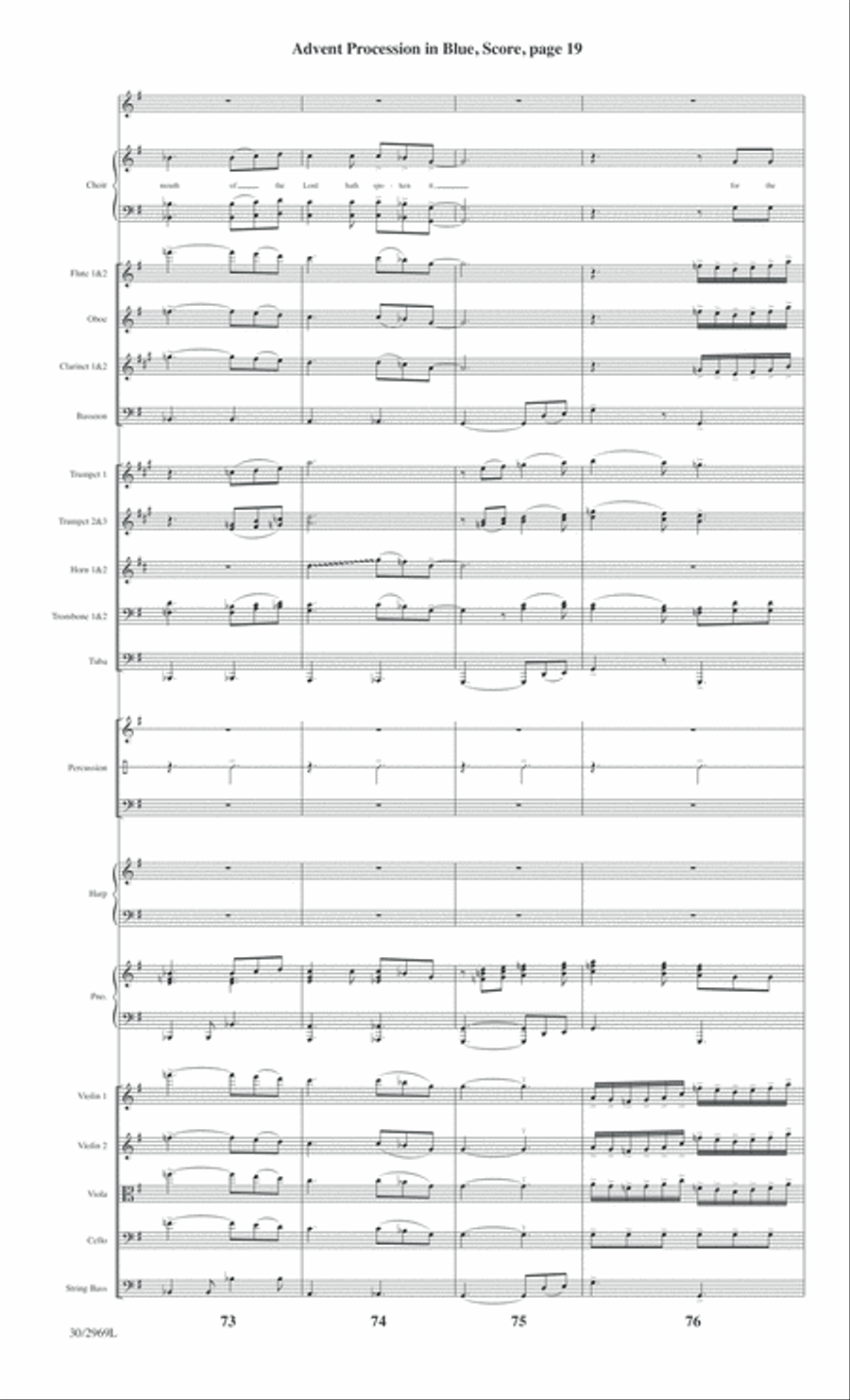The Heart of Christmas - Full Score Choir scores gallery preview page 21