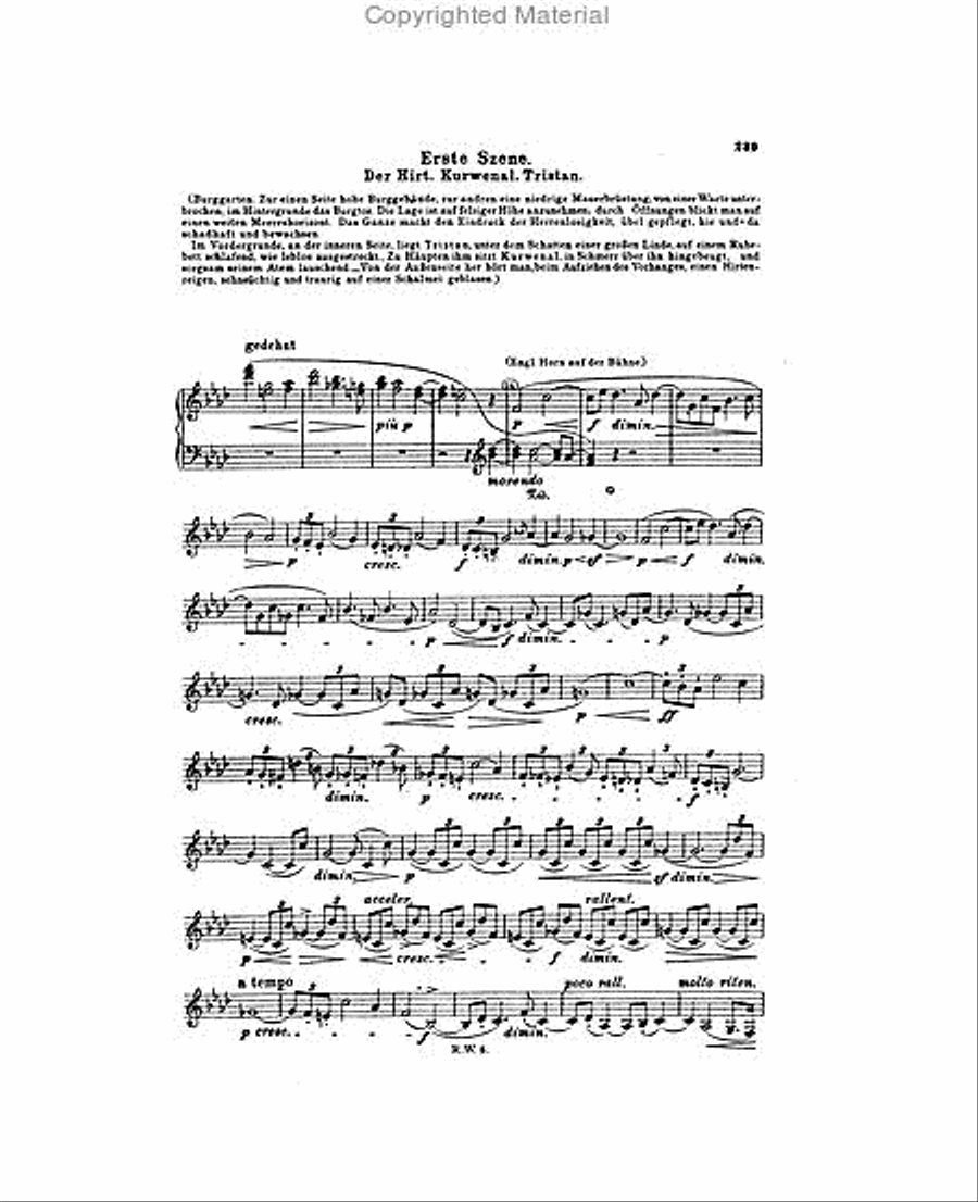Tristan and Isolde WWV 90 TTBB scores gallery preview page 4