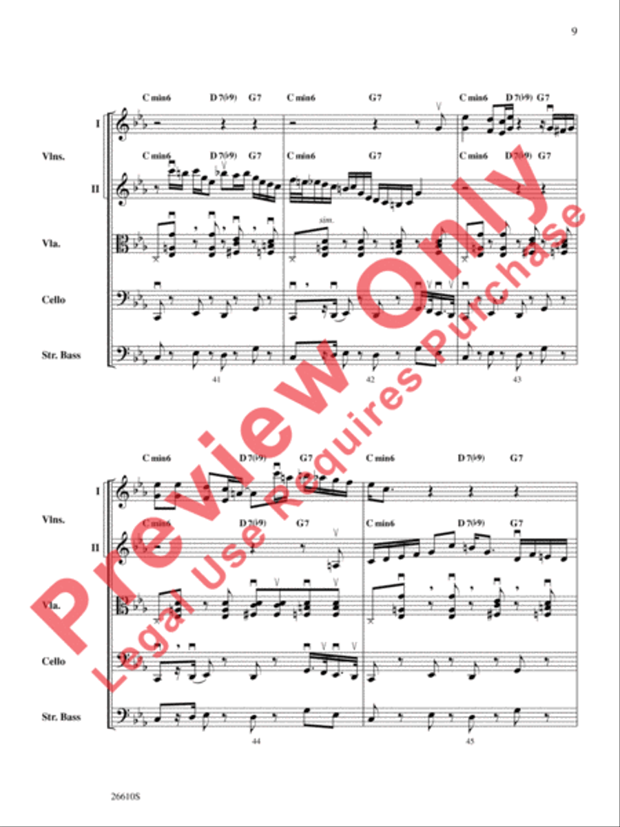 Bach's Lunch Bach's Lunch String Orchestra scores gallery preview page 10