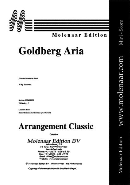Goldberg Aria image number null