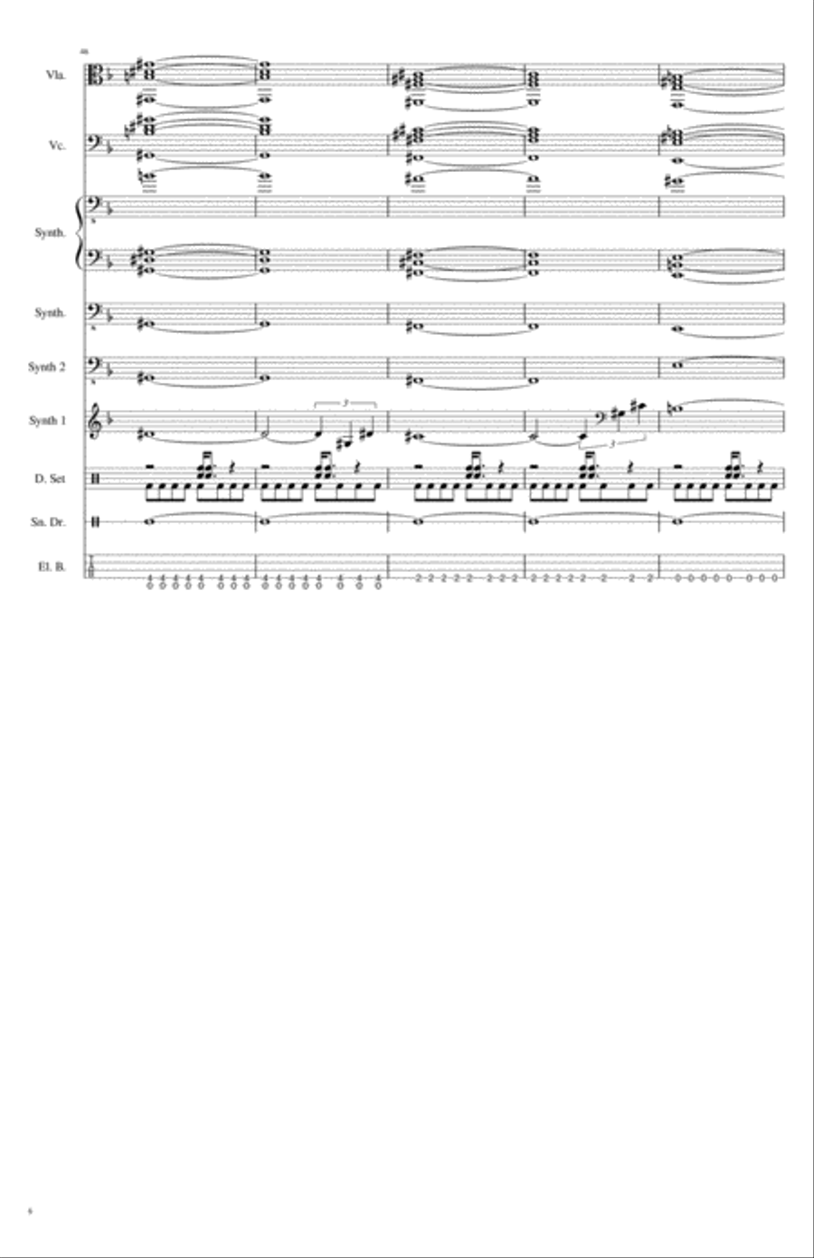 The Game Of Love Bassoon scores gallery preview page 6