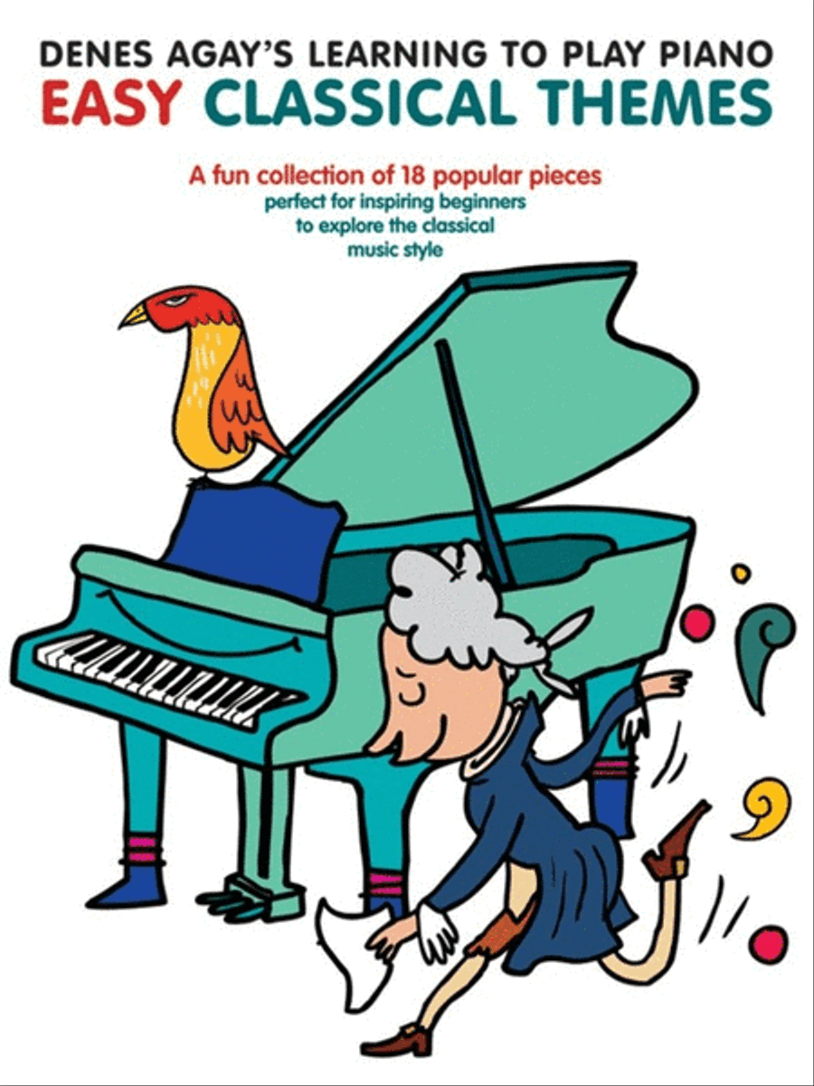 Denes Agay Learning To Play Easy Classical Themes Piano Solo scores gallery preview page 1
