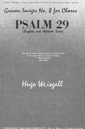 Book cover for Psalm 29
