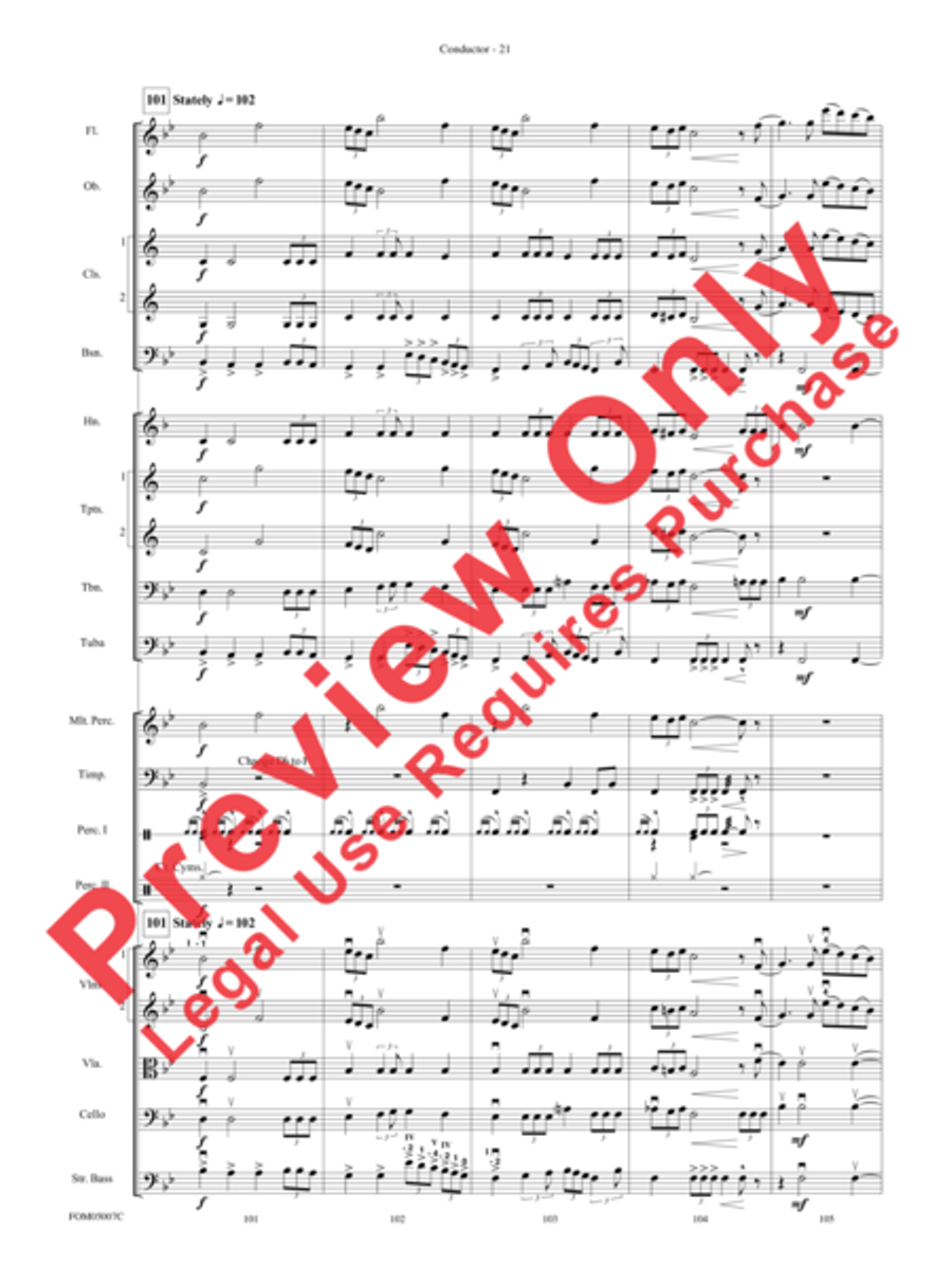 Selections from Star Wars: Episode III Revenge of the Sith Full Orchestra scores gallery preview page 51