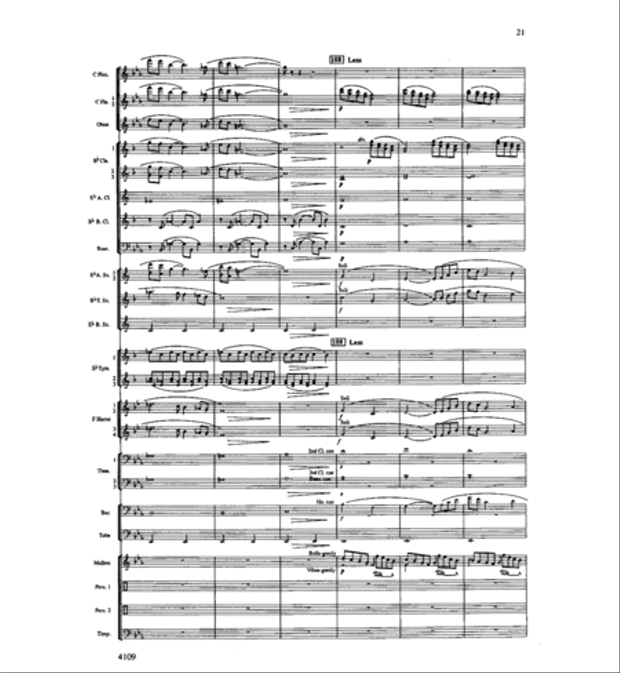 By The River's Bend Concert Band - Sheet Music page 22