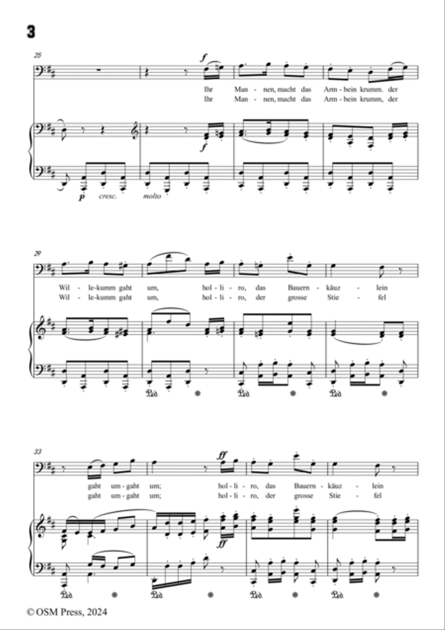 A. Jensen-Der Willekumm,in D Major,Op.40 No.12 Voice scores gallery preview page 4